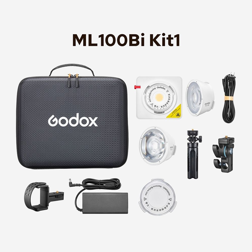 Godox ML100Bi Zweifarb-LED-Videoleuchte Kit 1