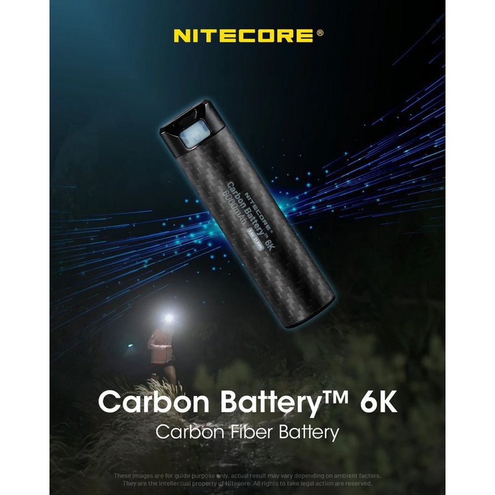 Nitecore Carbon Batterie 6K