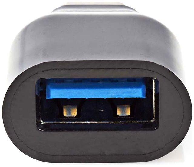 Nedis USB-C 3.2 Gen 1 Adapter Stecker A Buchse schwarz