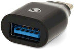 Nedis USB-C 3.2 Gen 1 Adapter Stecker A Buchse schwarz