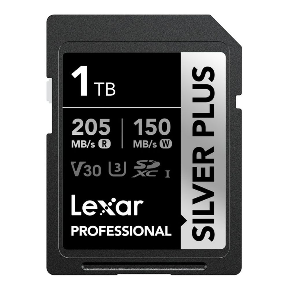 Lexar Silver Plus SD-Karte UHS-I V30 R205/W150 MB/s - 1TB