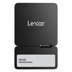 Lexar Go Portable SSD SL400 2TB inklusive Hub schwarz