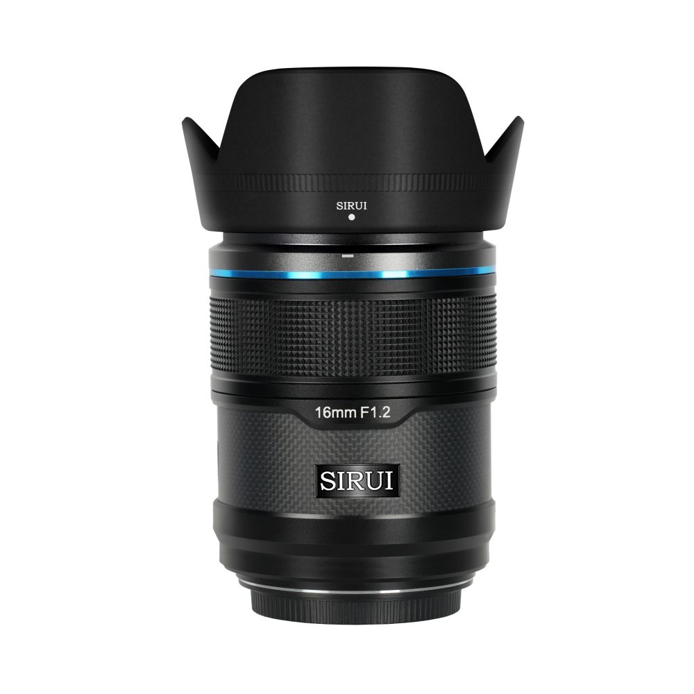 Sirui Sniper 16mm F1.2 APS-C/S35 Auto-Focus Objektiv (E Mount, Black, Carbon Fiber)