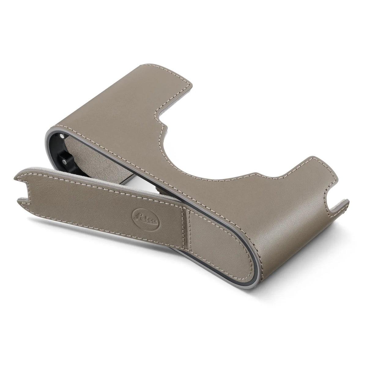 Leica 24041 Halbtasche M, Leder taupe