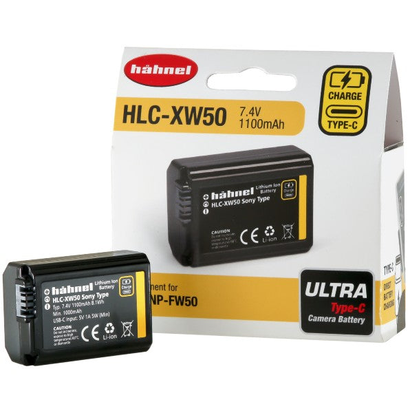 Hähnel HLC-XW50 Ultra - Sony NP-FW50 USB-C