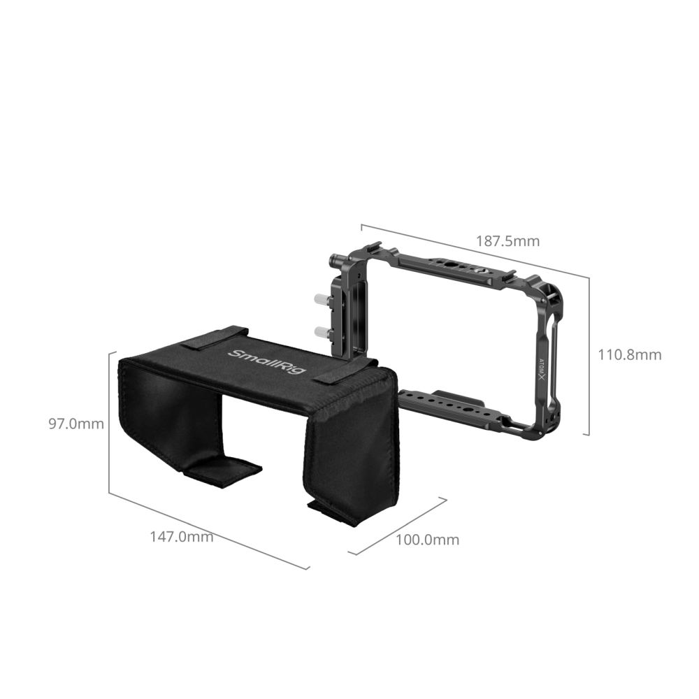 SmallRig 3788B Käfig-Kit für Atomos Ninja Serie