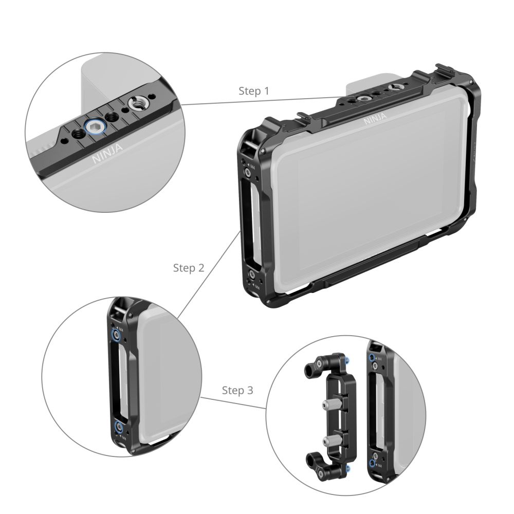 SmallRig 3788B Käfig-Kit für Atomos Ninja Serie