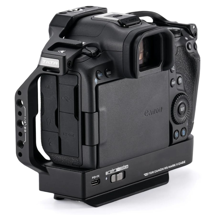 Tilta Full Kamera Cage mit Kühlsystem für Canon R5 Mark II - Schwarz