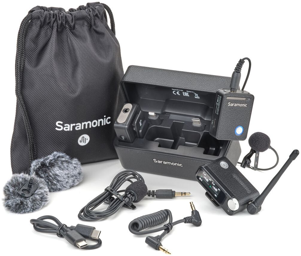 Saramonic Ultra Schwarz + 2x Lavalier