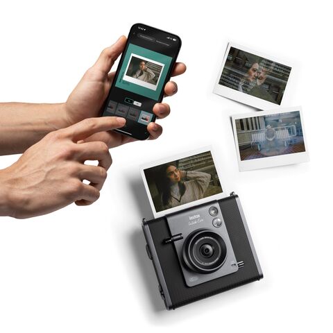 Fujifilm INSTAX Wide Evo Schwarz