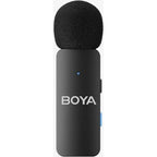 Boya BY-V4 Vierkanal-Funkmikrofon mit 3,5-mm-TRS-Anschluss