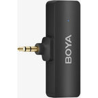 Boya BY-V4 Vierkanal-Funkmikrofon mit 3,5-mm-TRS-Anschluss