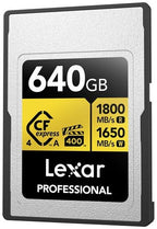 Lexar Professional Gold 4.0 CFexpress Type A 640GB VPG400 R1800/W1650 MB/s