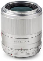 Viltrox AF 33mm f/1.4 AF Fujifilm X-mount silver
