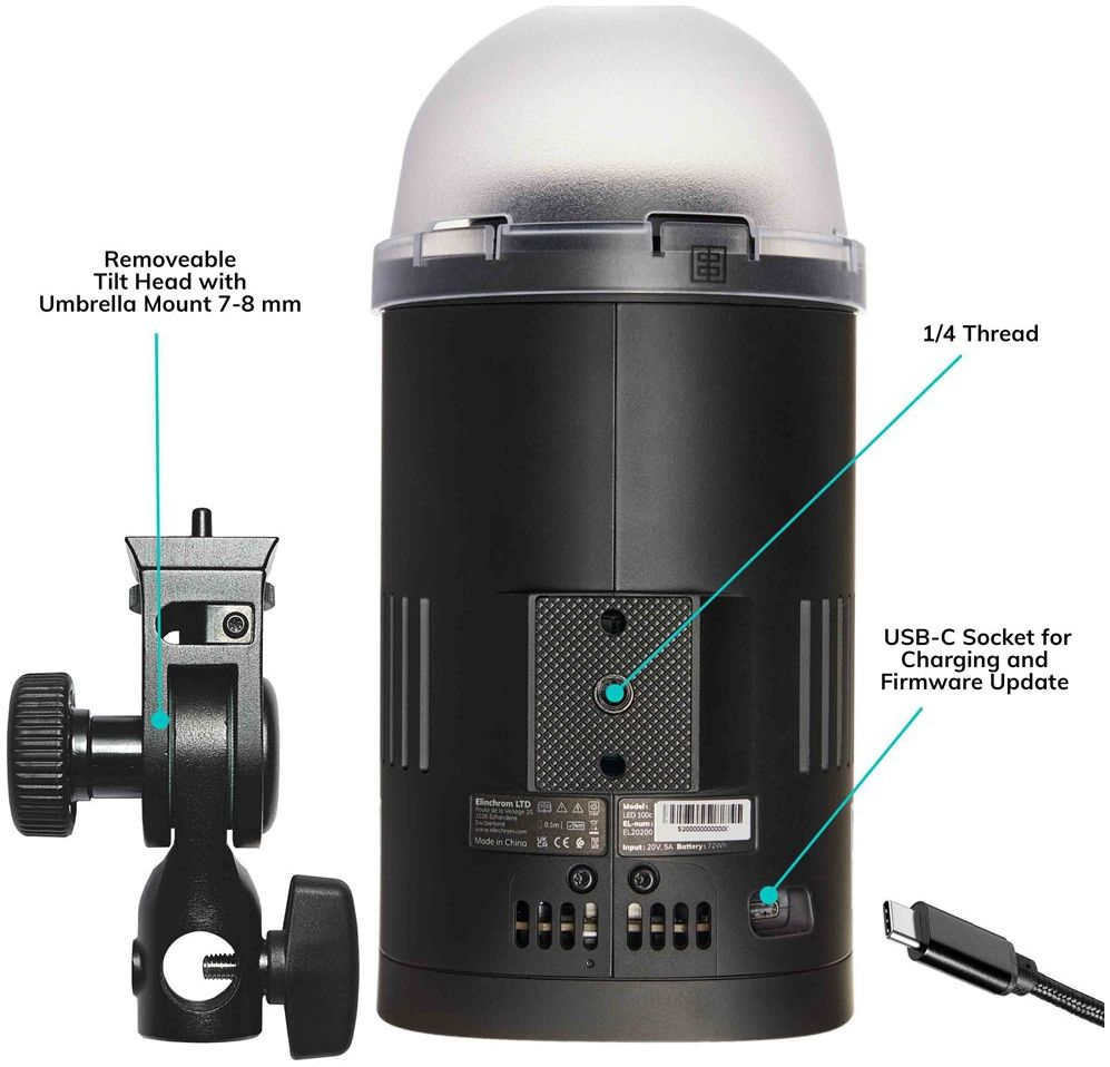 Elinchrom LED 100 C LED light Dual Kit