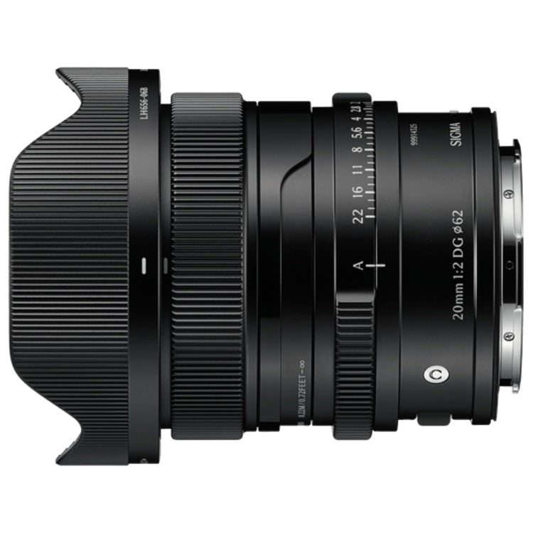SIGMA 20mm f/2 DG Contemporary Sony E-Mount - Schwarz