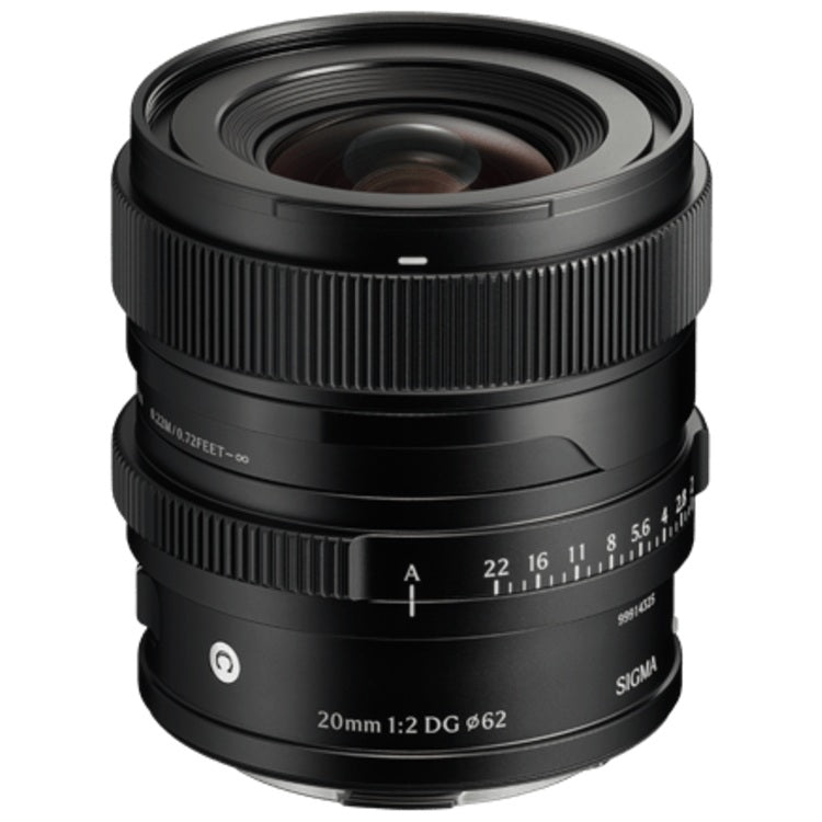 SIGMA 20mm f/2 DG Contemporary Sony E-Mount - Schwarz