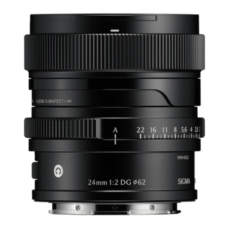 SIGMA 24mm f/2 DG Contemporary Sony E-Mount - Schwarz