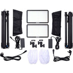 Amaran Pano 60c 2-Light Kit, Charcoal (EU version)