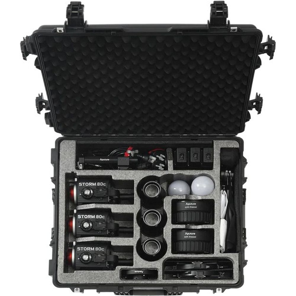 Aputure Storm 80c 3-Leuchten-Kit