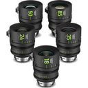NiSi AUREUS PRIME SET PL-Mount (18/T1.4, 24/T1.4 ,35/T1.4, 50/T1.4, 85/T1.4), 1x Hardshell Schutzhülle