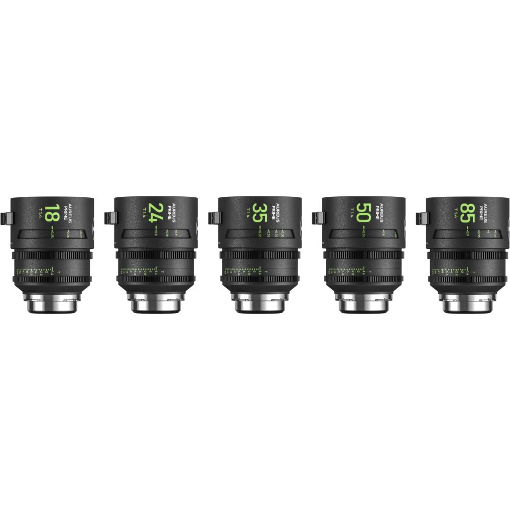 NiSi AUREUS PRIME SET PL-Mount (18/T1.4, 24/T1.4 ,35/T1.4, 50/T1.4, 85/T1.4), 1x Hardshell Schutzhülle