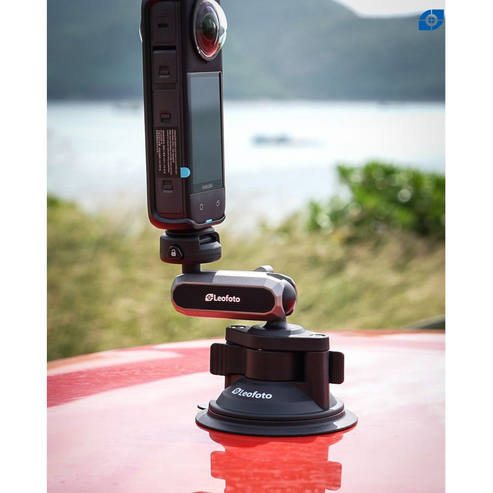 Leofoto LAC-04 Action-Kamera Saugnapfhalterung