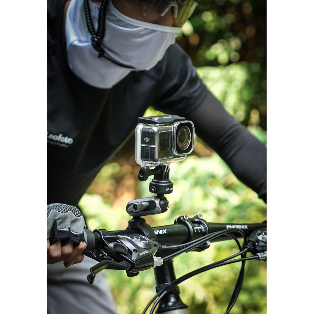 Leofoto LAC-02 Action Kamera Fahrradhalterung