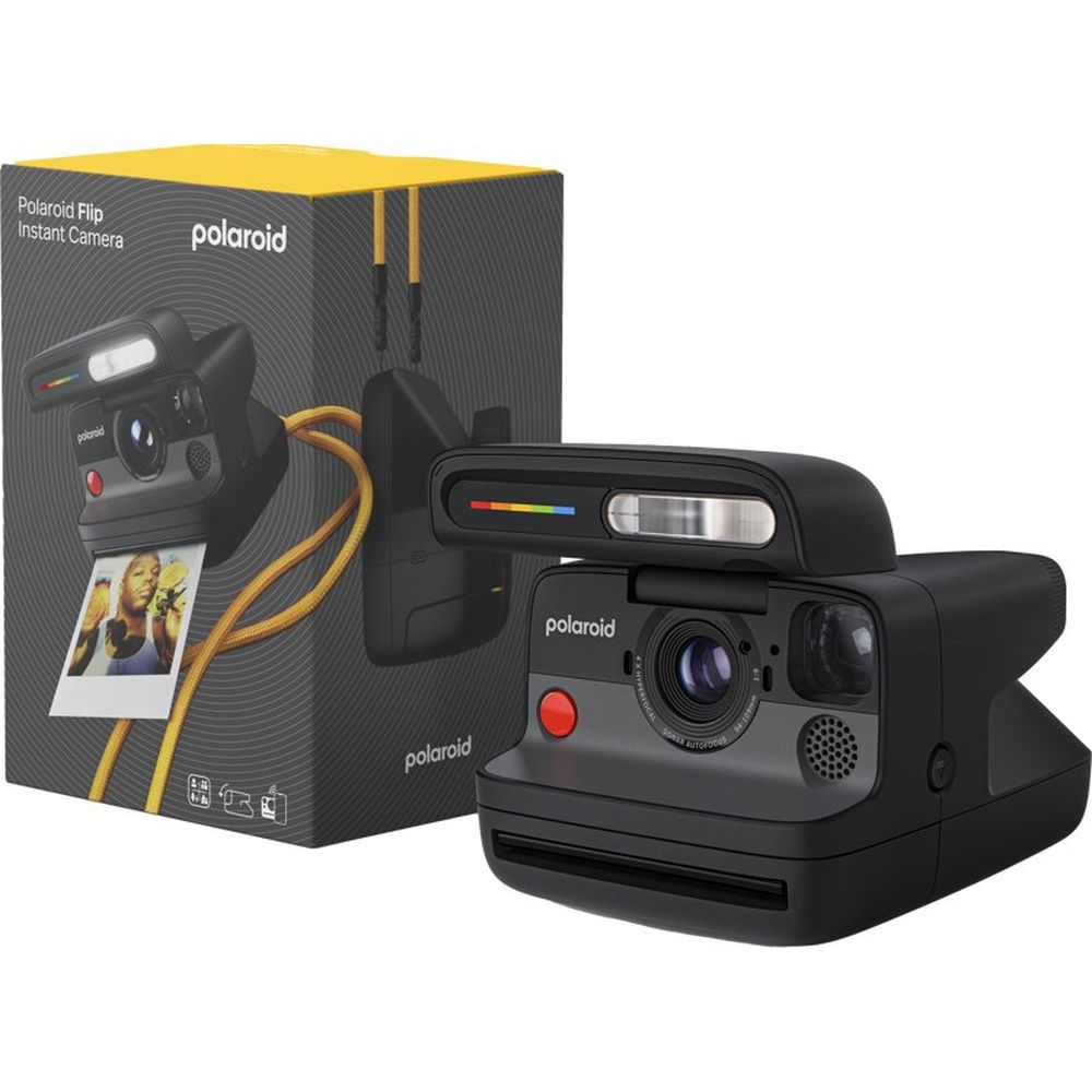 Polaroid Flip Sofortbildkamera - schwarz