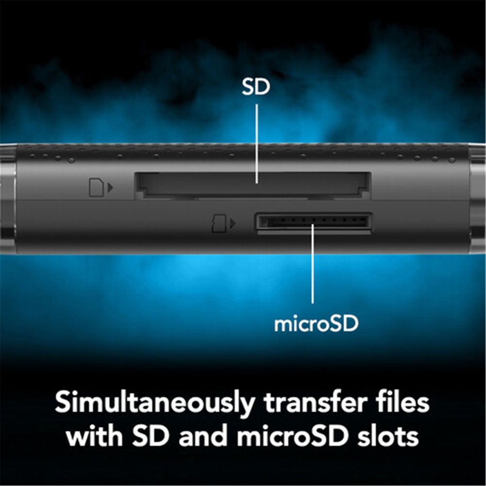 Lexar Kartenleser LRW310 Dual-Slot SD/microSD USB 3.1 A & C