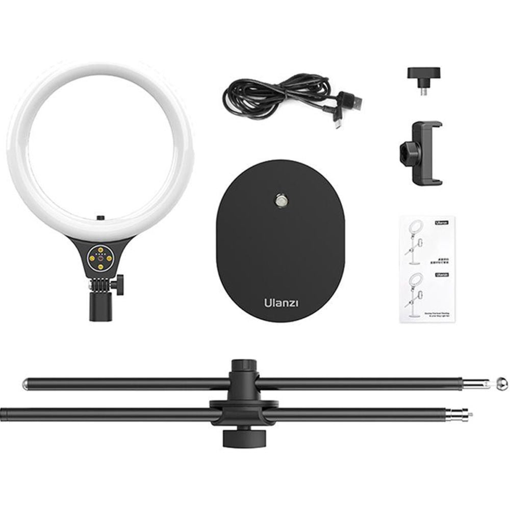Ulanzi 10" Ringlampe mit Telefonhalterung