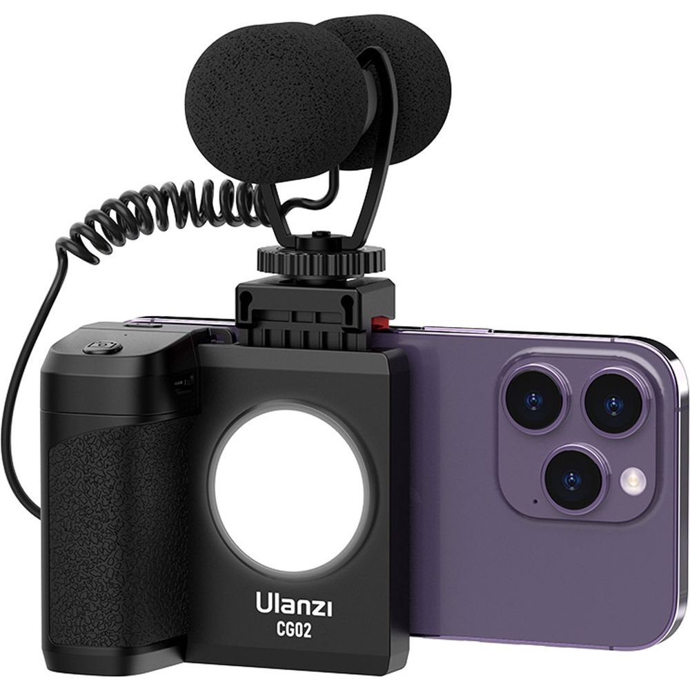 Ulanzi CapGrip LED CG02 - Griff mit Videoleuchte