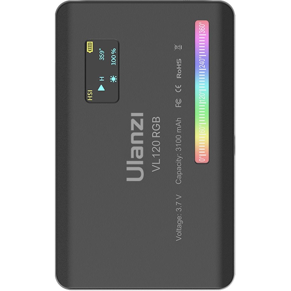 Ulanzi VIJIM VL120 RGB Multi Colour LED Videoleuchte