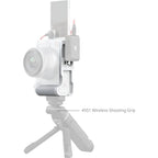 SmallRig 5430 L-förmige Montageplatte mit Handgriff für Canon EOS R50 V, weiß
