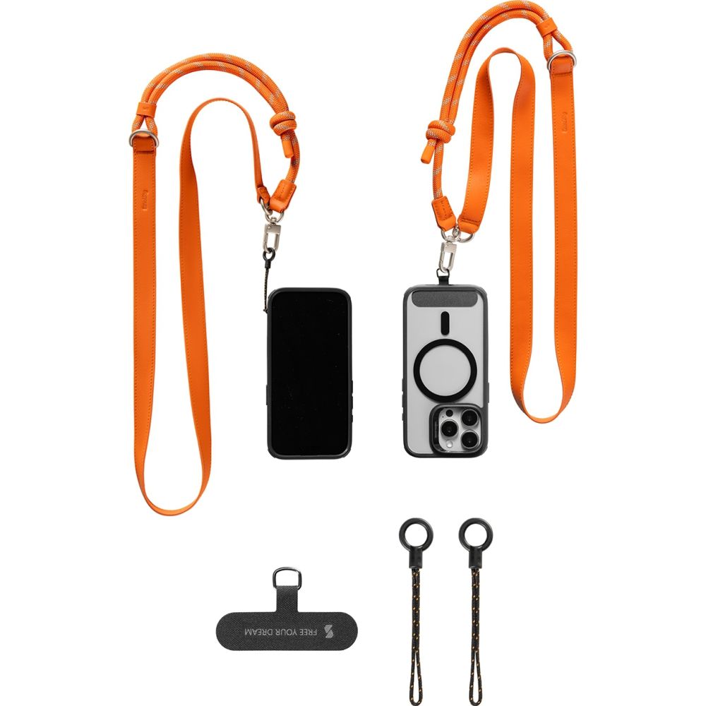 SmallRig 5300 FilMov Telefon-Schultergurt, orange