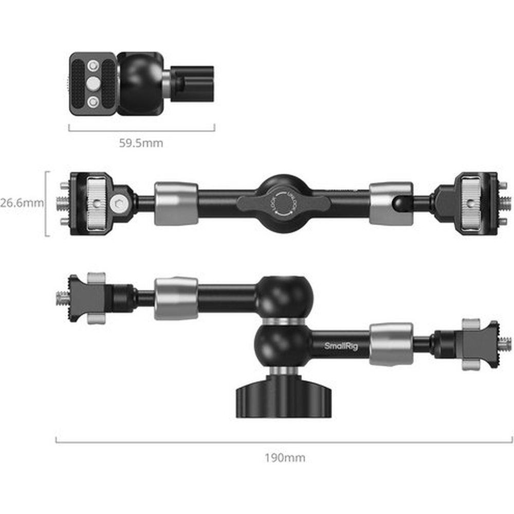 SmallRig 5308 Magic Arm Support (7")