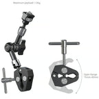 SmallRig 5310 Magic Arm with Crab-Shaped Clamp (7")