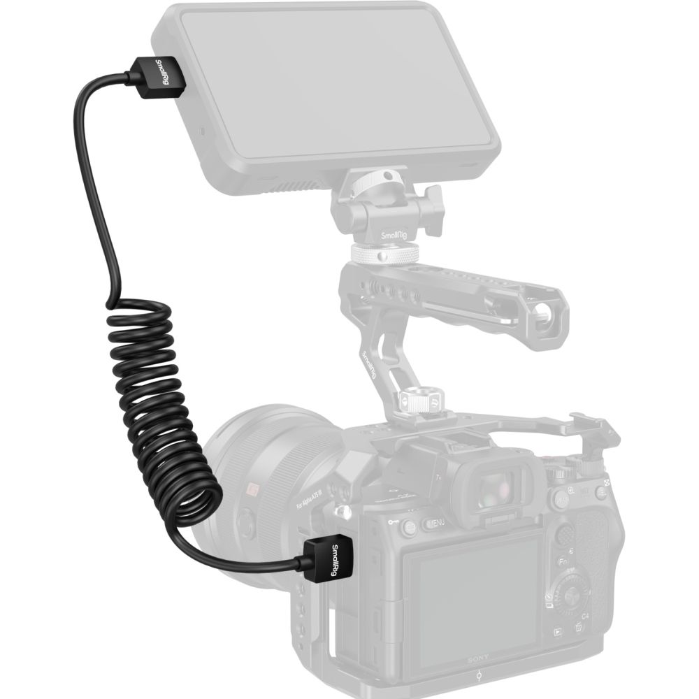 SmallRig 4963 Gerolltes HDMI-Datenkabel (A zu A)