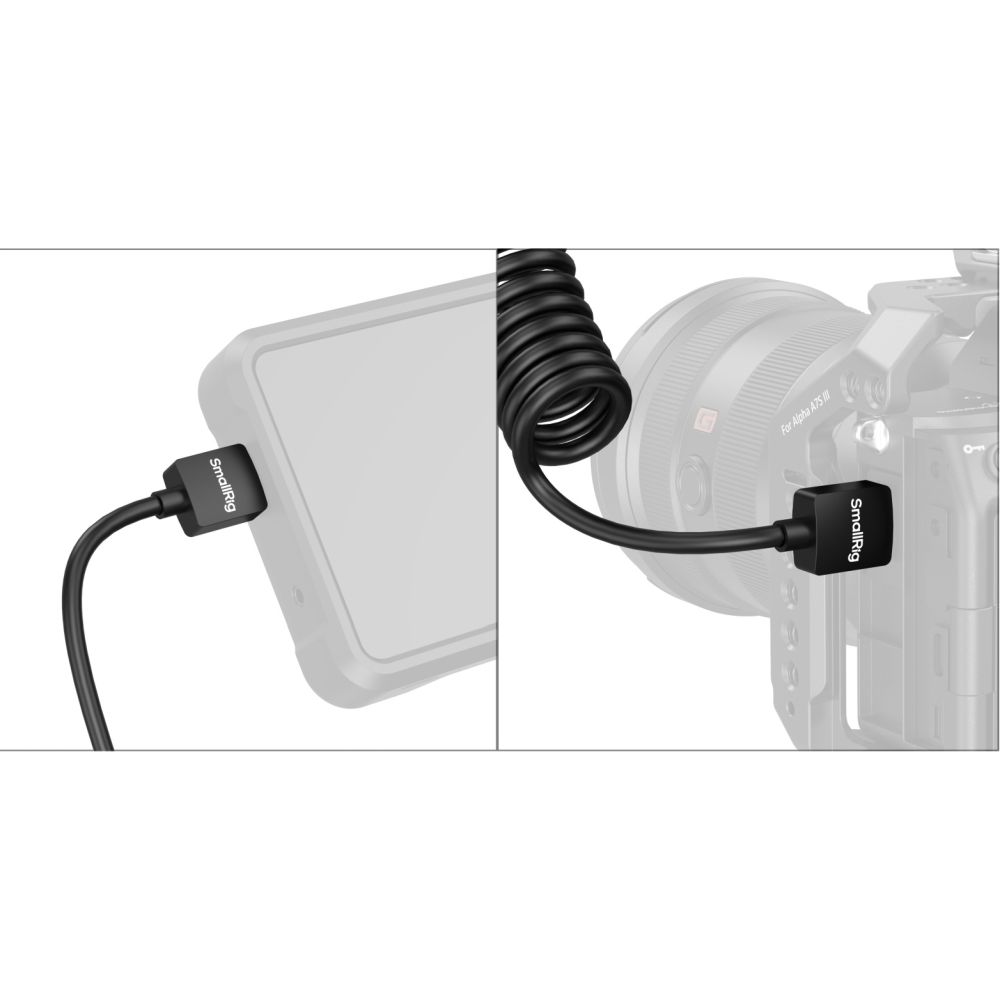 SmallRig 4963 Gerolltes HDMI-Datenkabel (A zu A)