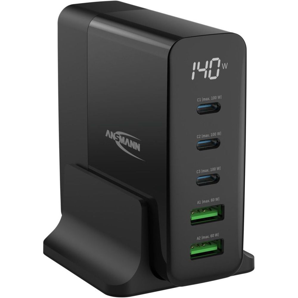 Ansmann DC5140PD Tischladegerät 140W mit Display