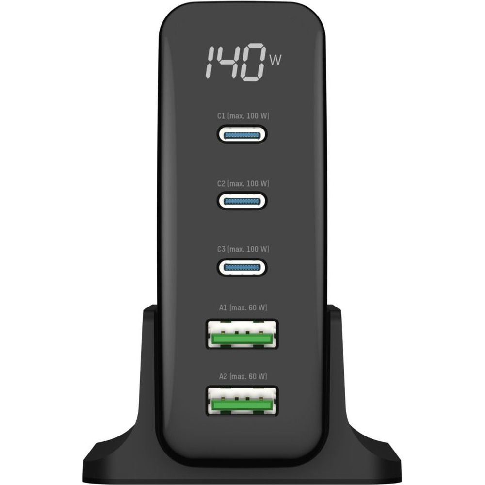 Ansmann DC5140PD Tischladegerät 140W mit Display