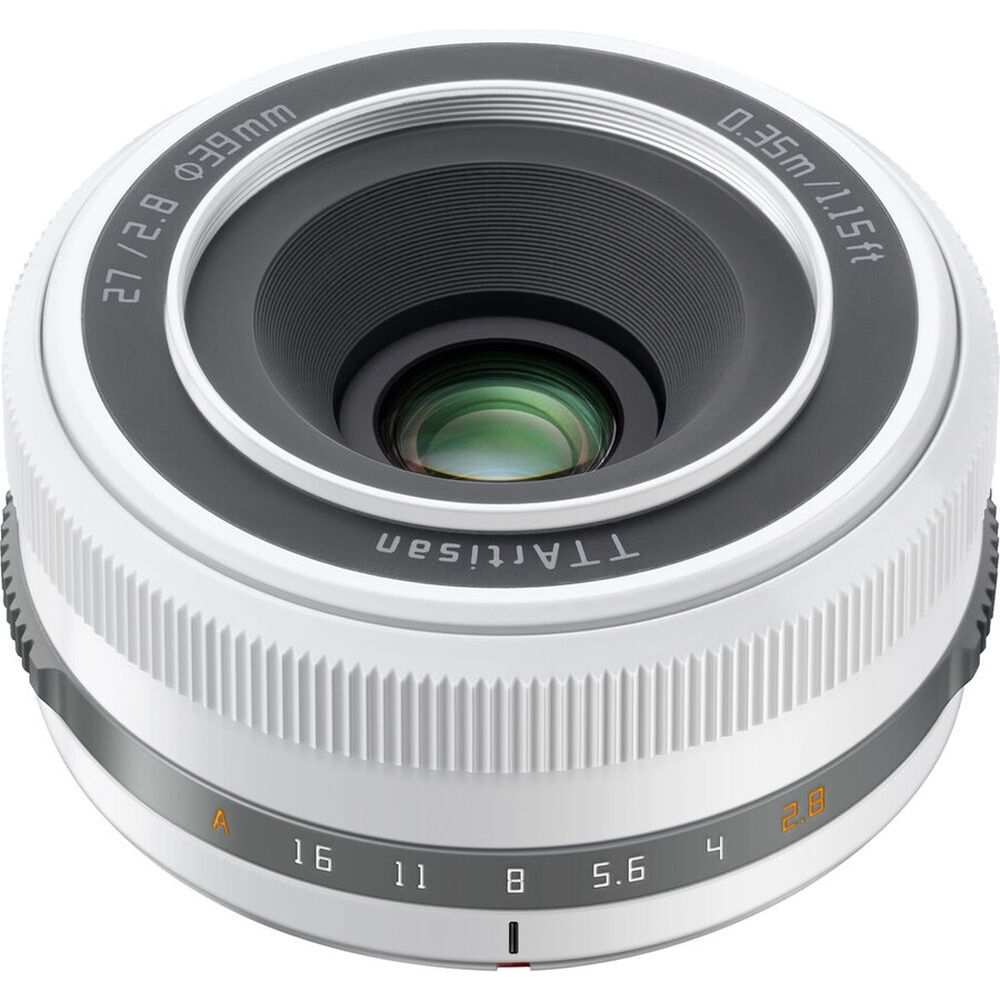 TTArtisan APS-C AF 27mm f/2.8 Fuji X Fassung Weiß Limited Edition