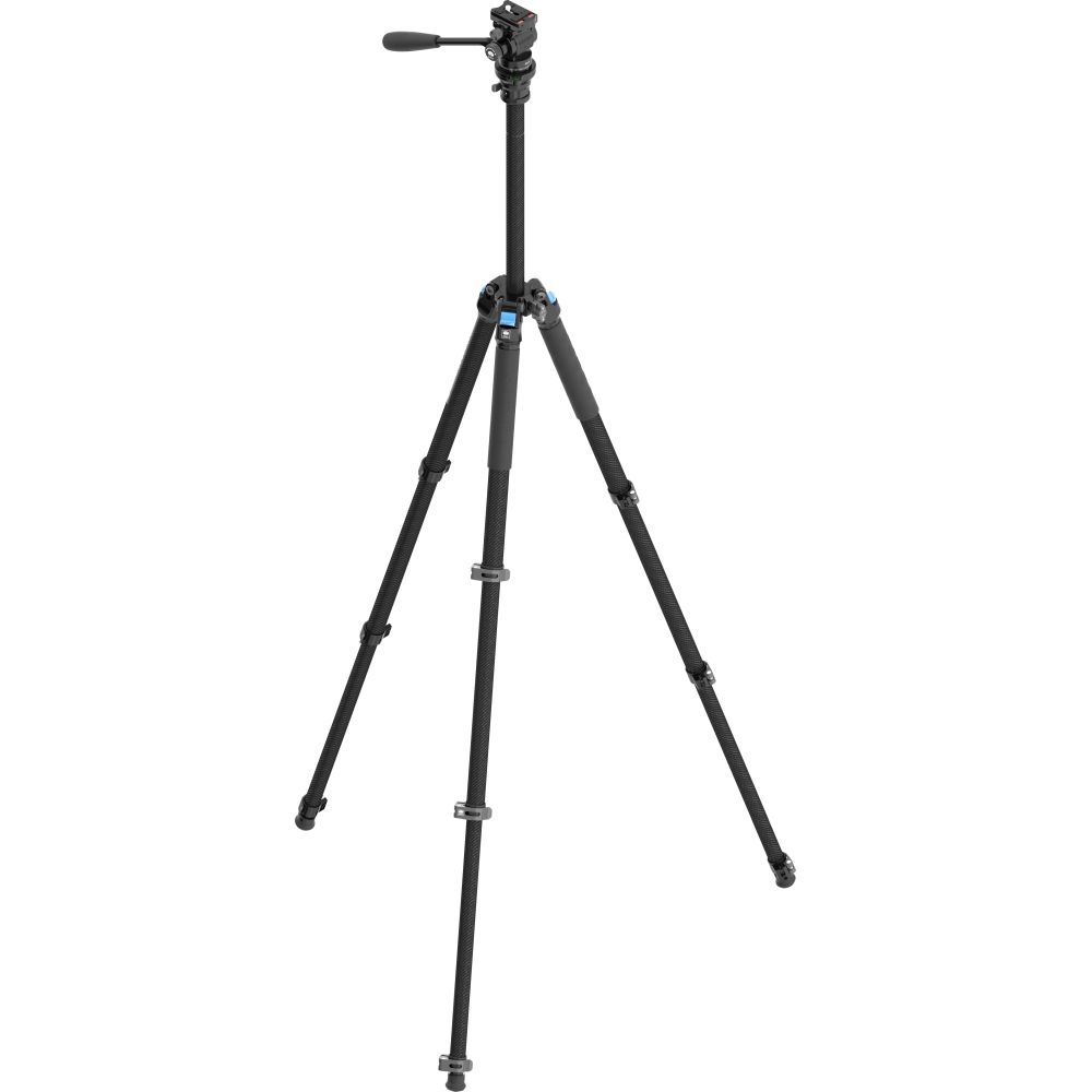 Sirui Landscape Carbon Stativ Kit L-224FL + KV-5 Videokopf (mit Flip Lock)