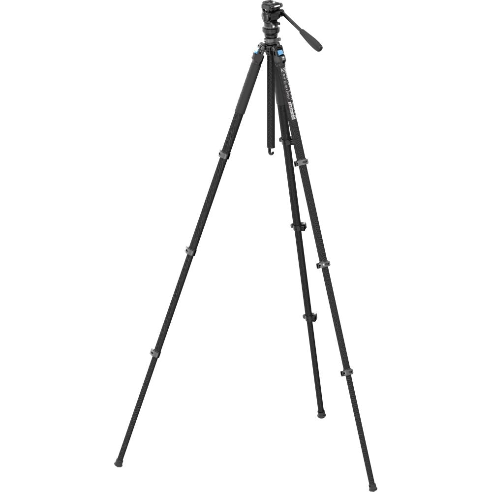 Sirui Landscape Carbon Stativ Kit L-224FL + KV-5 Videokopf (mit Flip Lock)