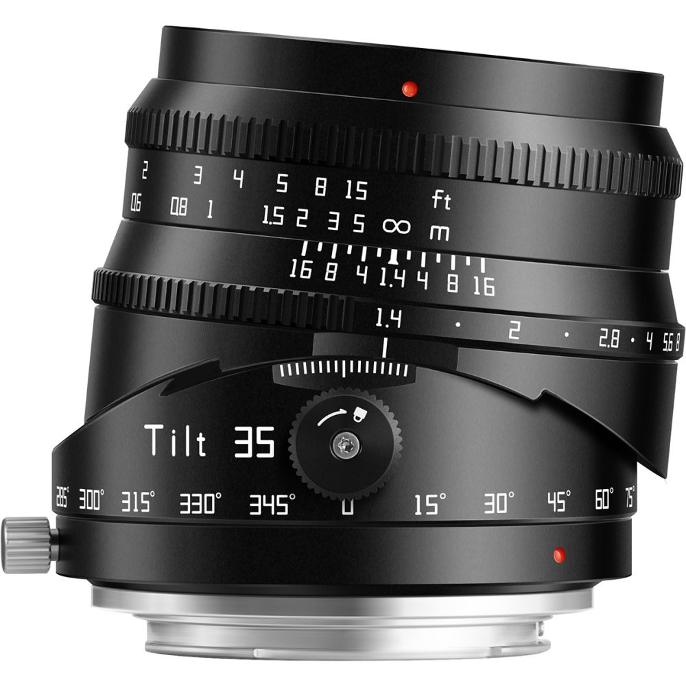 TTartisan APS-C Tilt 35mm f/1.4 Fuji X Mount Black