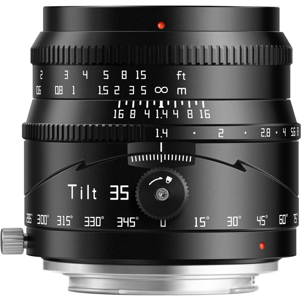 TTartisan APS-C Tilt 35mm f/1.4 Fuji X Mount Black