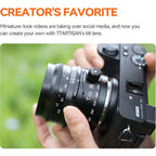 TTartisan APS-C Tilt 35mm f/1.4 Canon RF mount Black
