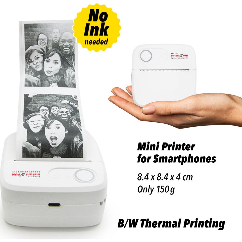 Easypix InstantFun pocket printer P1