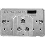 KEKS KM02 digital light meter, silver