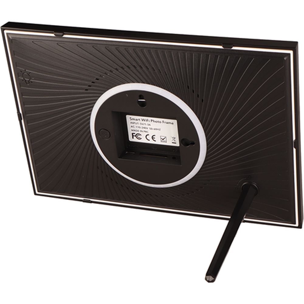 Frameo Digital photo frame HF-109T Black 10.1 Inch with FrameGlow